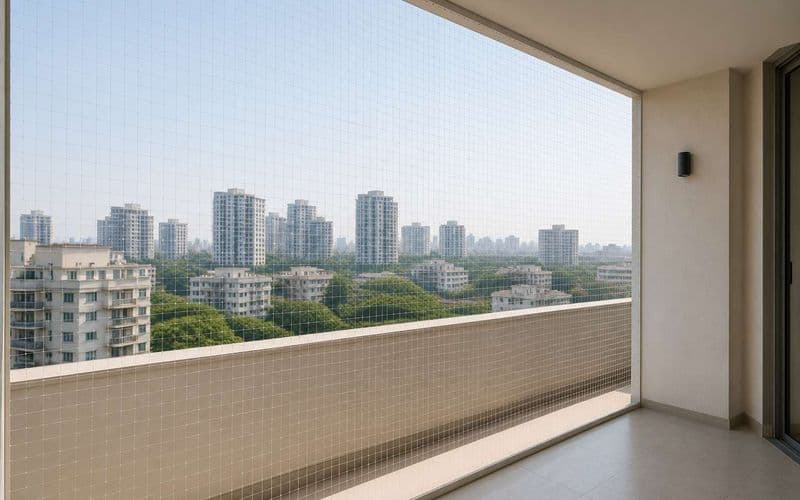 Bird netting installation in Mumbai