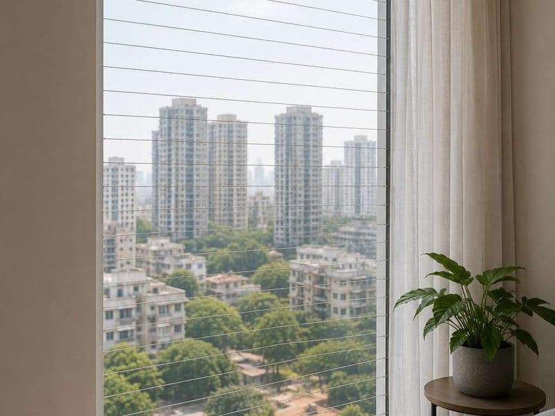 Invisible grill project in Mumbai